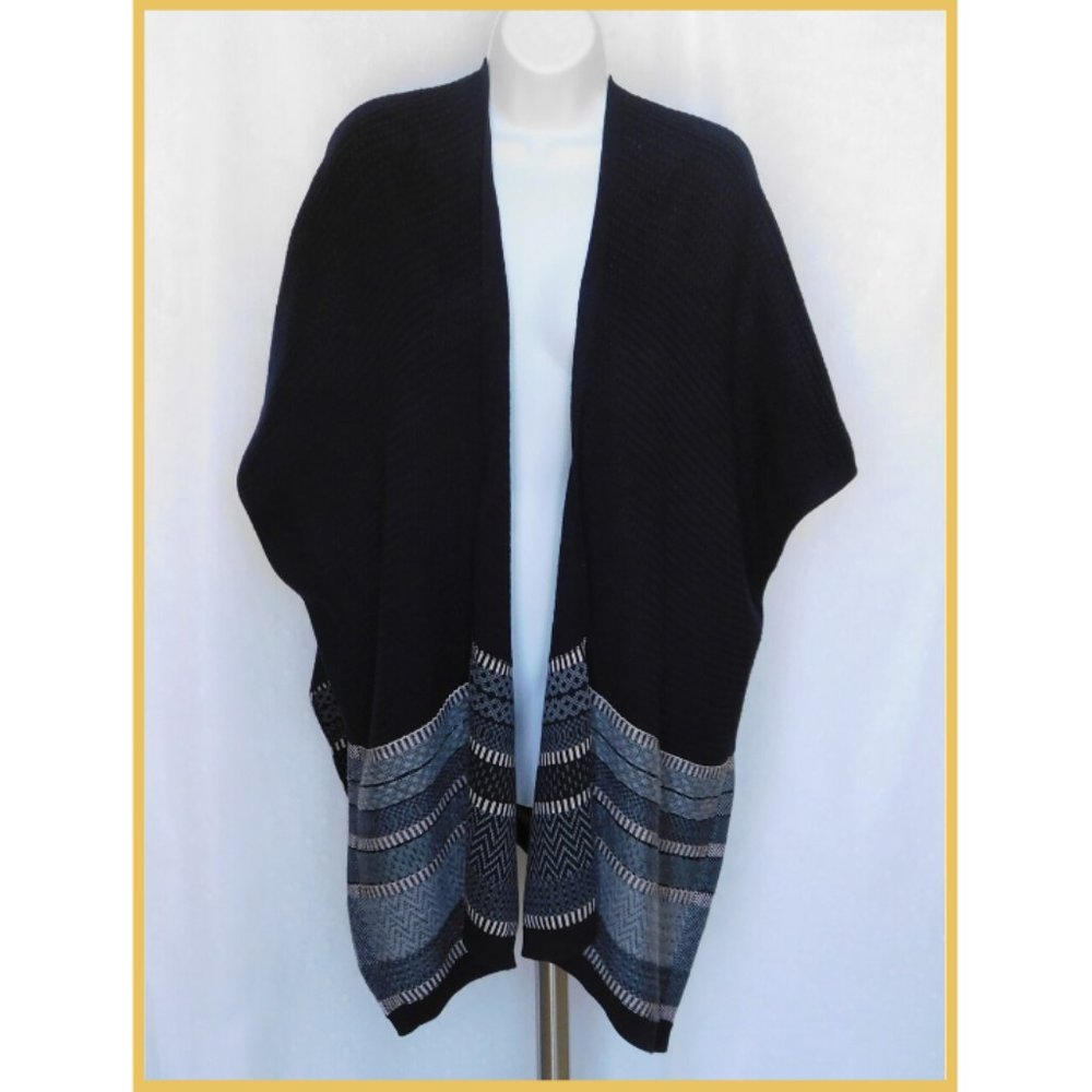 Banana Republic Embroidered Poncho